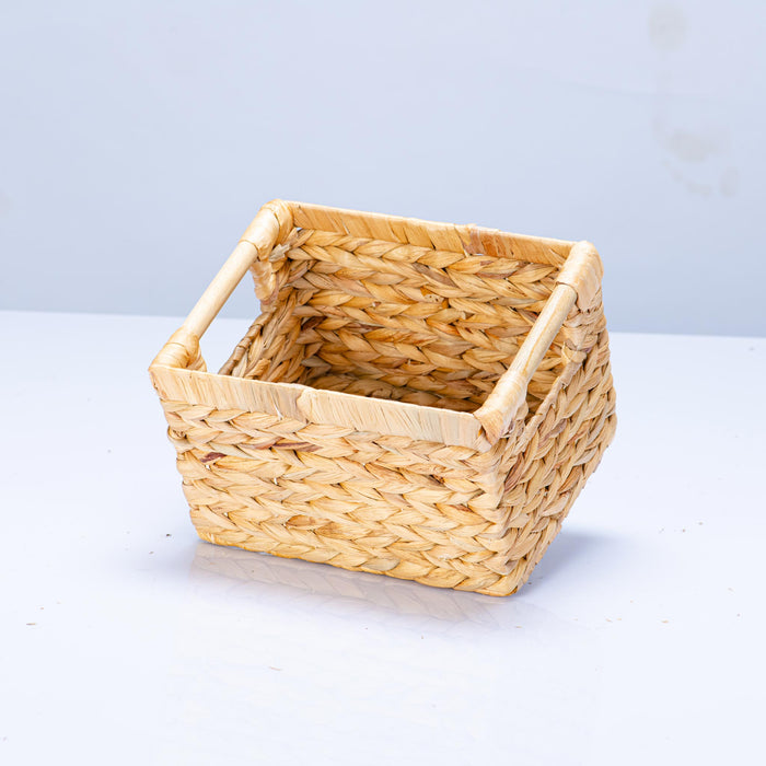 Small Water Hyacinth Baskets for Storage - High