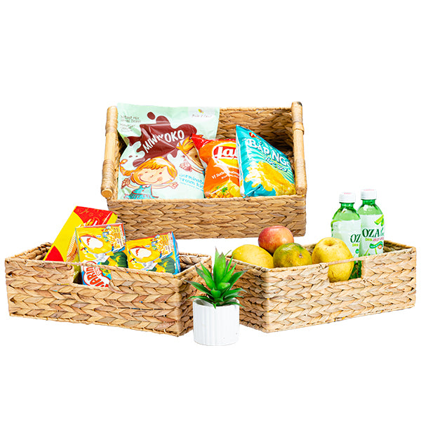 Water Hyacinth Toilet Paper Baskets