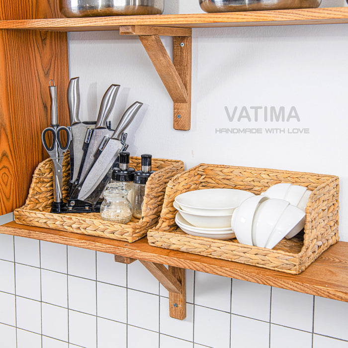 Large Basket with Open-Front for Kitchen