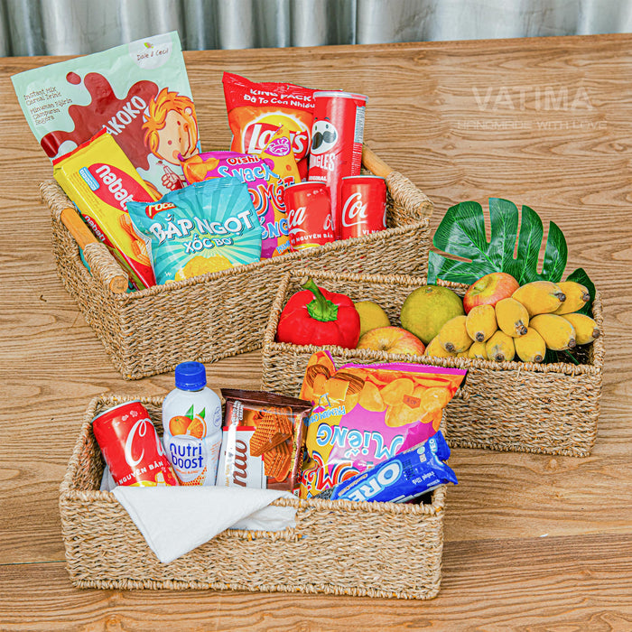 Seagrass Toilet Paper Baskets