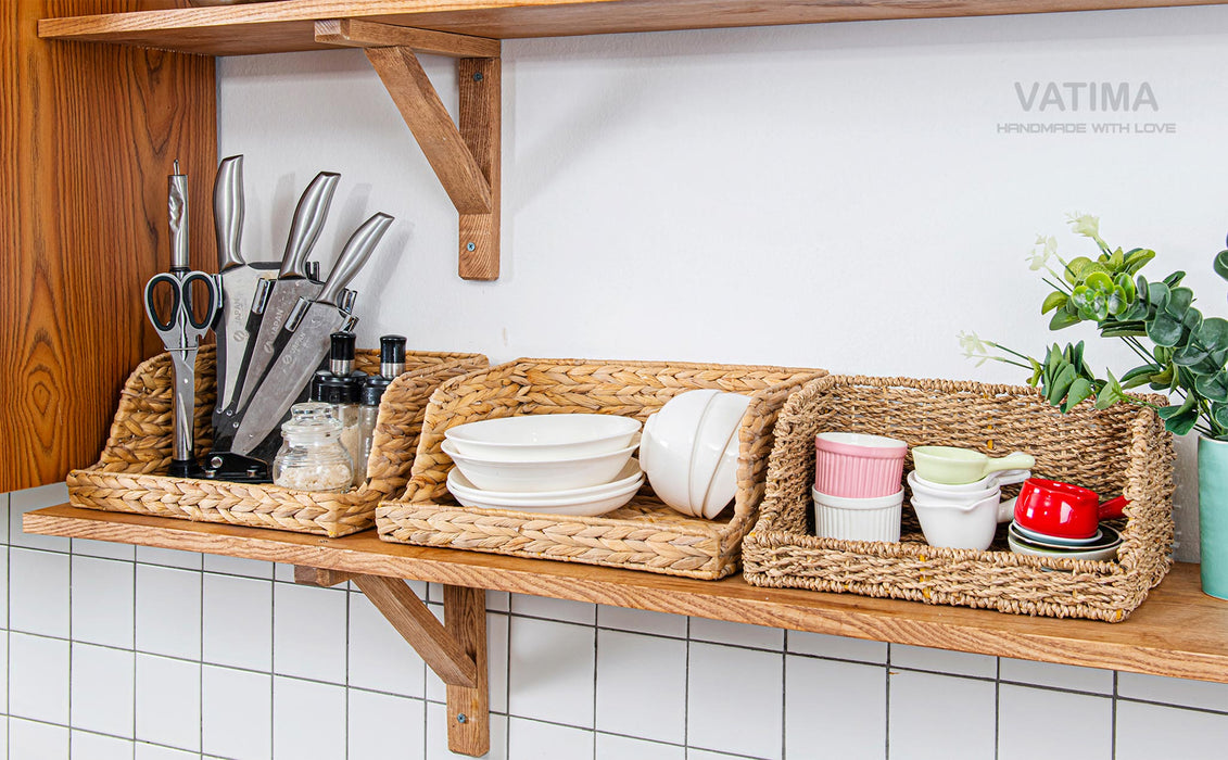 Large Basket with Open-Front for Kitchen